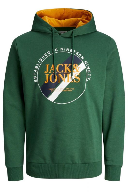 Hoodie JACK & JONES 12250266-Dark-Green
