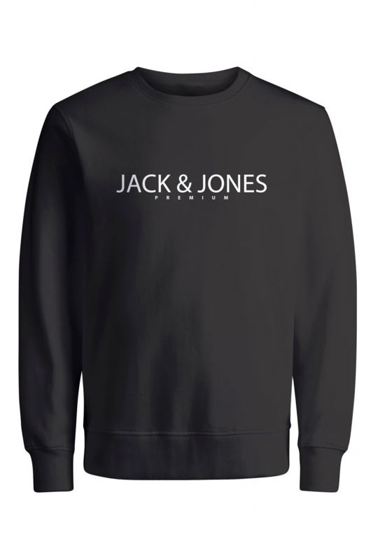 Hoodie JACK & JONES 12256972-Black-Onyx