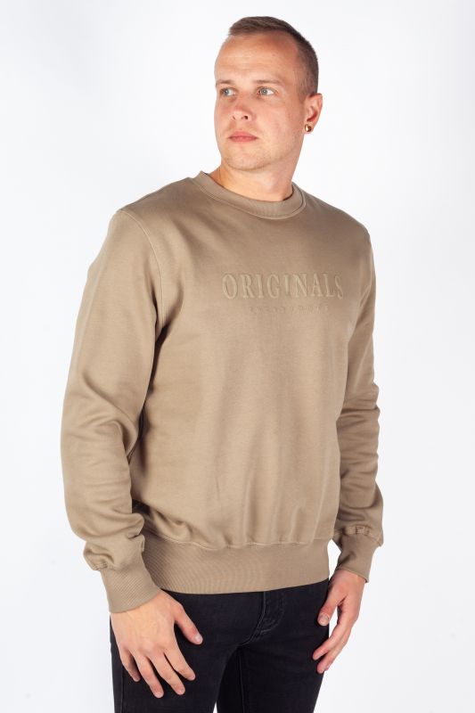 Hoodie JACK & JONES 12285949-Silver-Sage