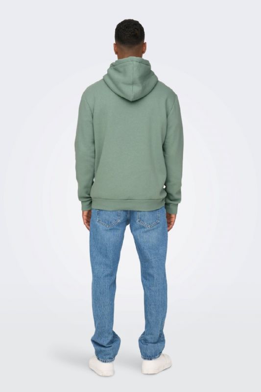 Hoodie ONLY & SONS 22018685-Chinois-Green