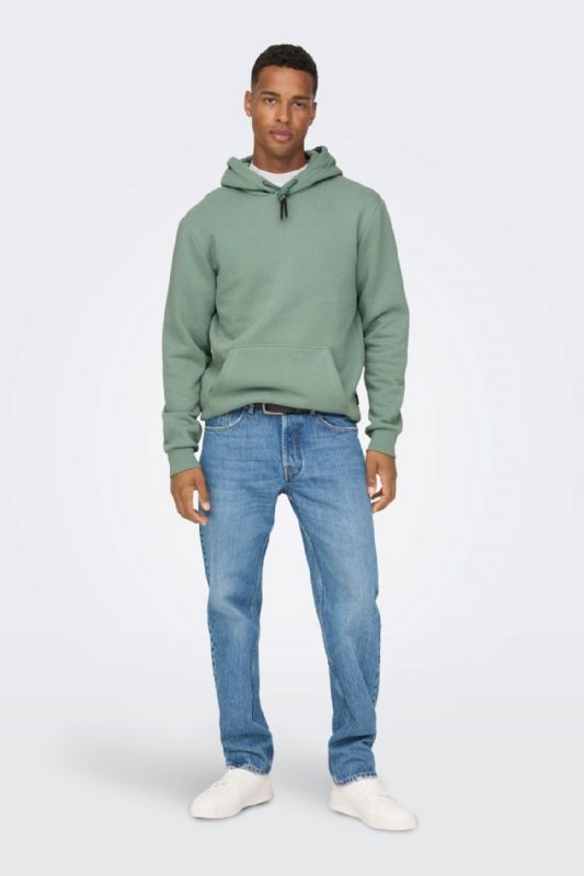Hoodie ONLY & SONS 22018685-Chinois-Green