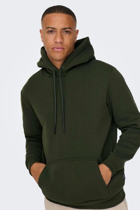 Hoodie ONLY & SONS 22018685-Rosin