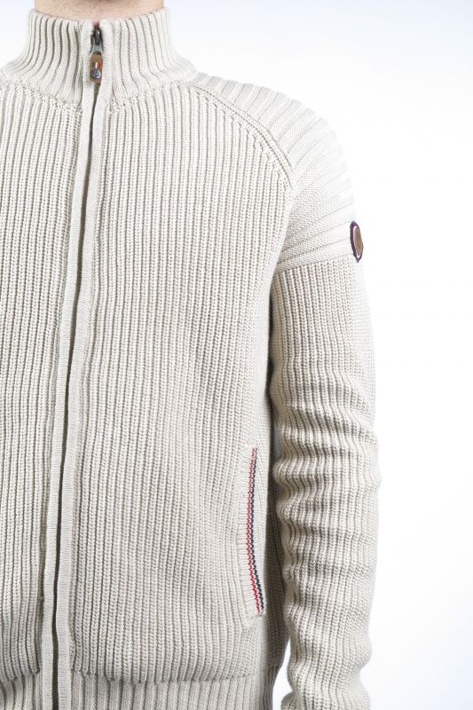 Sweater with zip AERONAUTICAL BOARDING-CIMENT