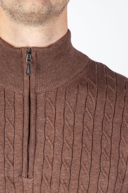 Sweater FRAPPOLI 4756-FOCUS-KAHVE