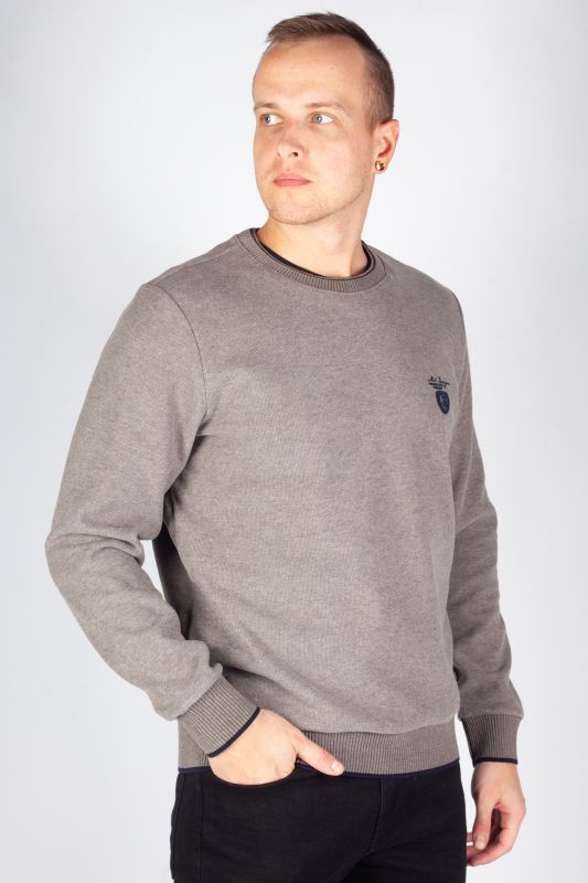 Sweater MCL 27643-KAHVE-MELANJ