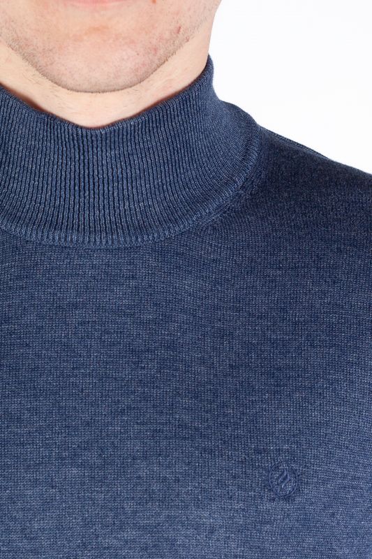 Sweater XINT 18480-MAVI-MELANJ