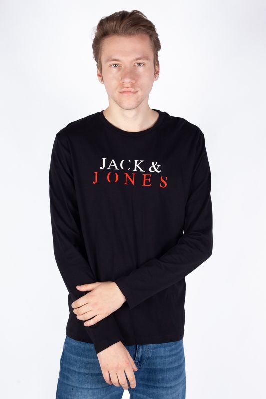 Long-sleeve T-shirt JACK & JONES 12244403-Black
