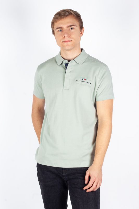 Polo shirt VOILE BLEUE CANOE-GT-MOSS-GREY