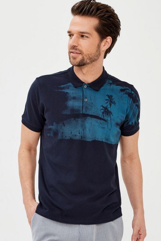 Polo shirt XINT 501674-LACIVERT