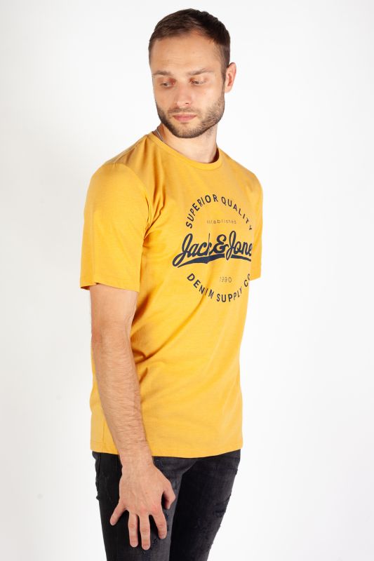 T-shirt JACK & JONES 12236150-Honey-Gold