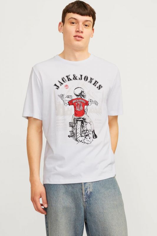 T-shirt JACK & JONES 12256782-White-B