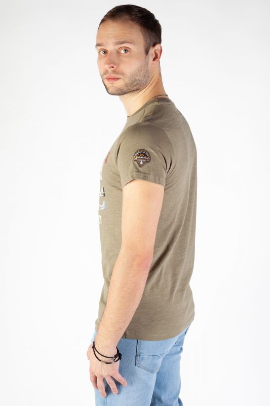 T-shirt LEGENDERS HALIFAX-LIGHT-KHAKI