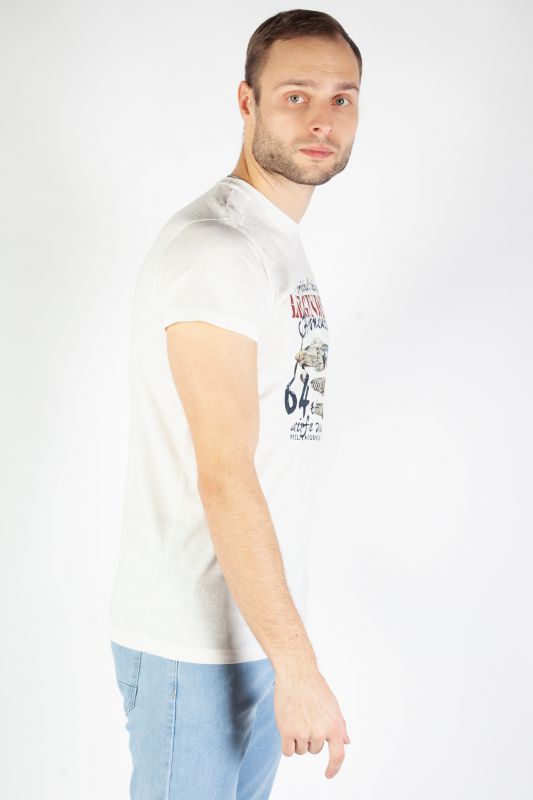 T-shirt LEGENDERS HALIFAX-OFFWHITE