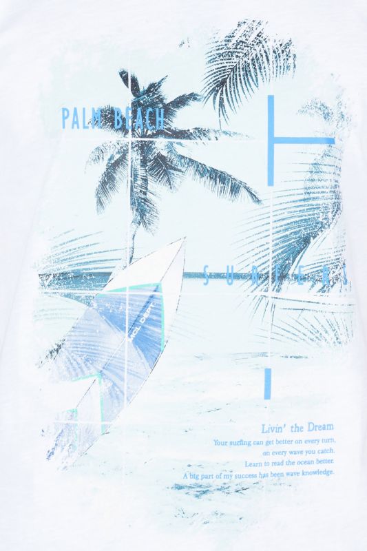 T-shirt MCL 36207-BEYAZ