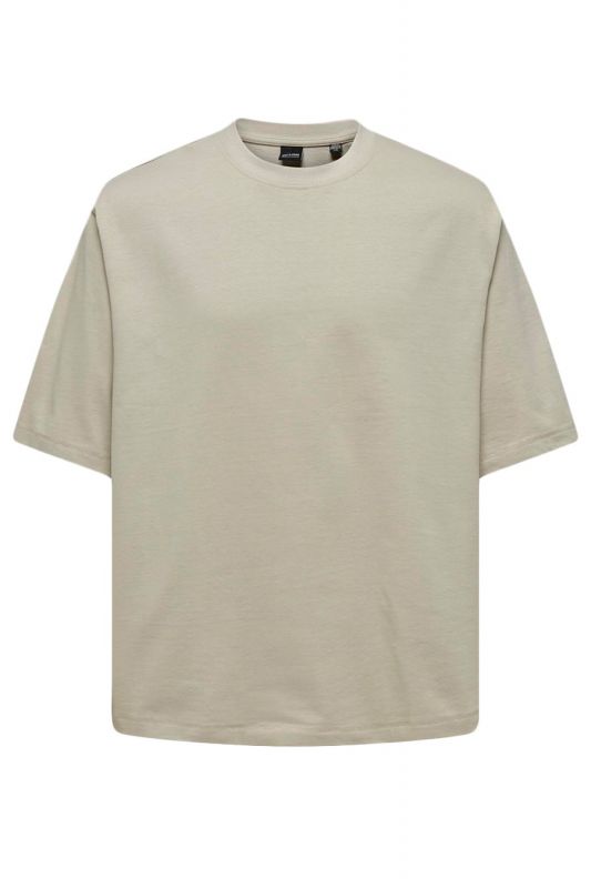 T-shirt ONLY & SONS 22027787-Silver-Lining