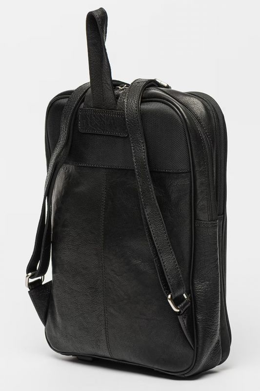 Backpack PIERRE CARDIN 28011-YS12-NERO-COGNAC