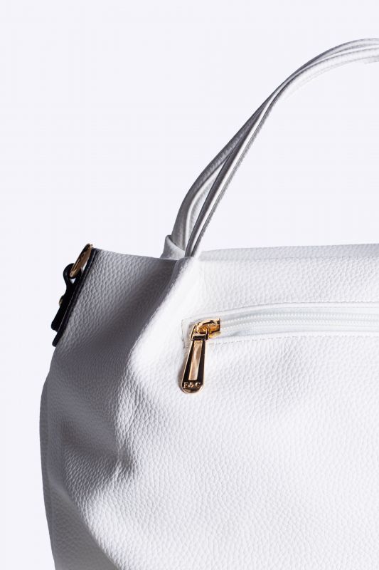 Handbag FLORA&CO F2583-BLANC