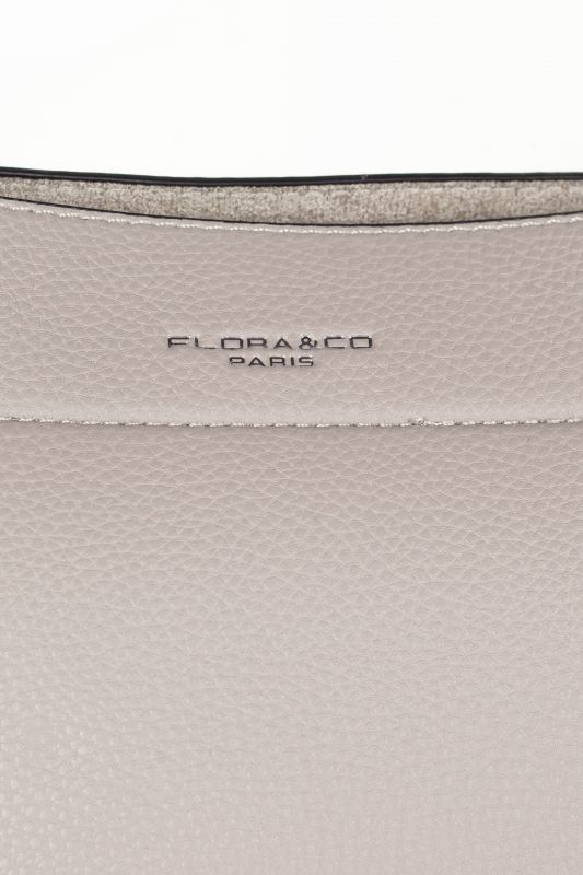 Handbag FLORA&CO F3655-GRIS-CLAIR