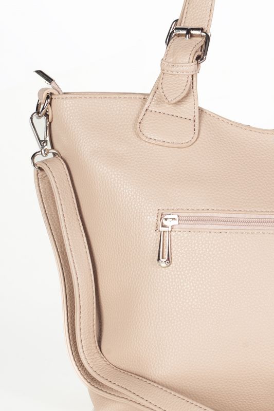 Handbag FLORA&CO F7143-BEIGE