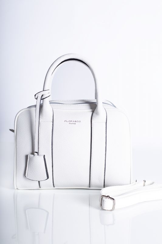 Handbag FLORA&CO H8501-BLANC