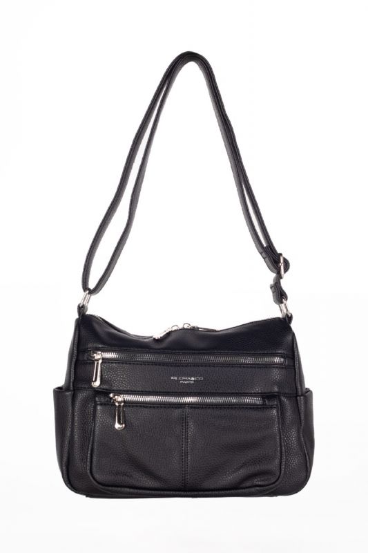 Shoulder bag FLORA&CO H6914-NOIR