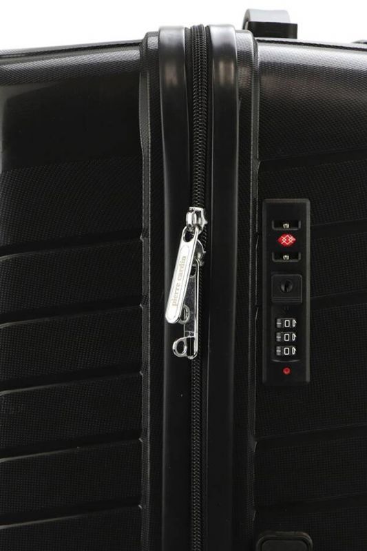 Travel suitcase PIERRE CARDIN 106-PP12-LEE01-NERO-L