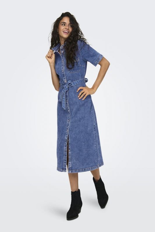 Denim dress ONLY 15283308-Medium-Blue