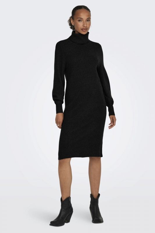 Knitted dress ONLY 15309197-Black