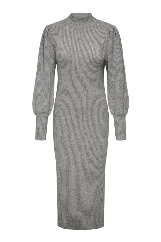 Knitted dress ONLY 15315390-Medium-Grey