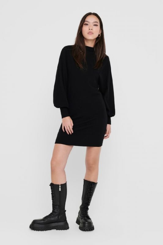 Knitted dress ONLY 15210835-Black