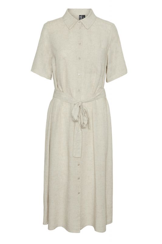 Dress PIECES 17152063-Birch-MELANGE