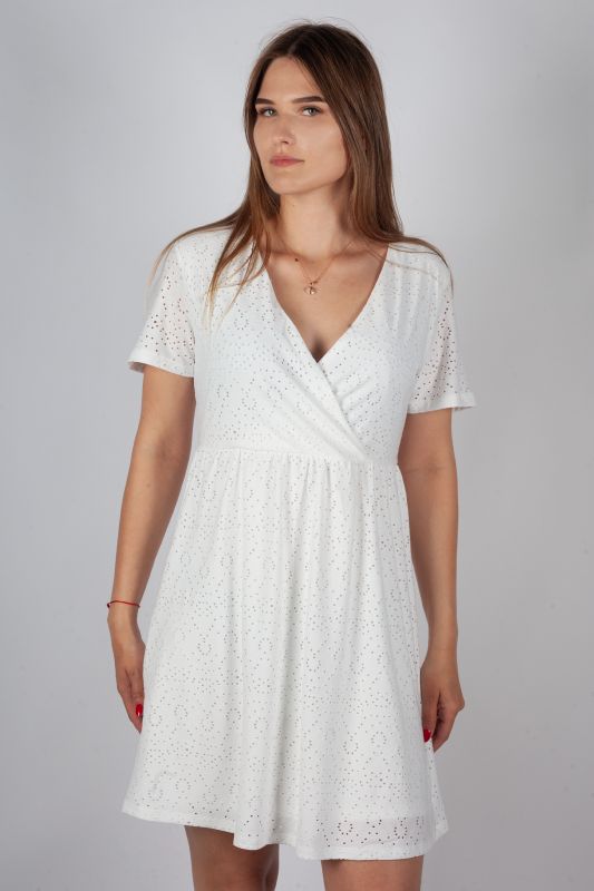 Dress PIECES 17154461-Cloud-Dancer