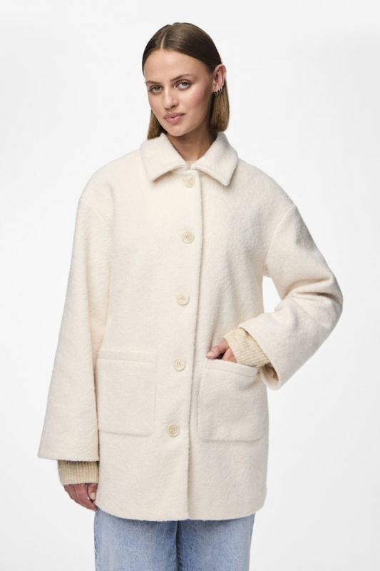 Coat PIECES 17150652-Birch