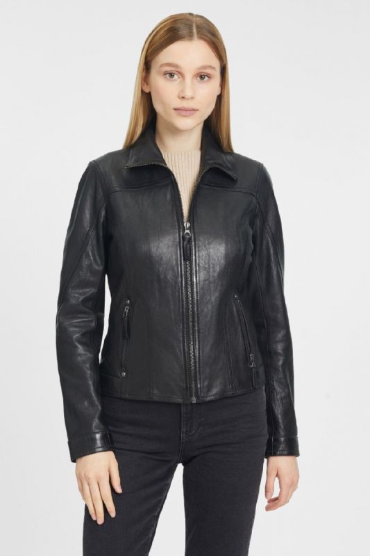 Leather jacket GIPSY 1101-0503-Black