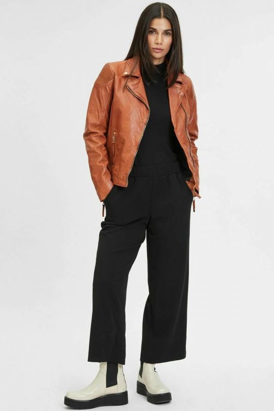 Leather jacket GIPSY 1101-0536-cognac