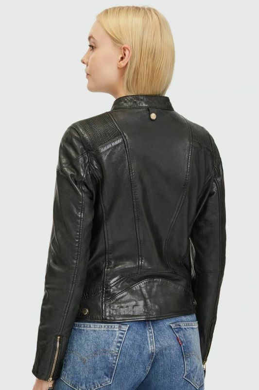 Leather jacket GIPSY 1101-0552-black