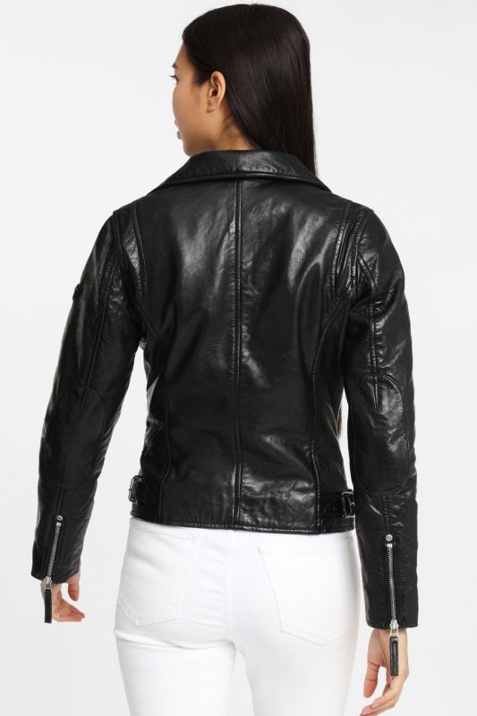Leather jacket GIPSY PGG-W14-LEGV-BIO-black