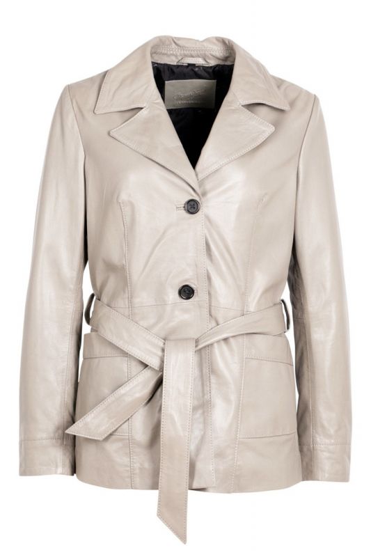 Leather jacket MAURITIUS 1101-0680-ivory