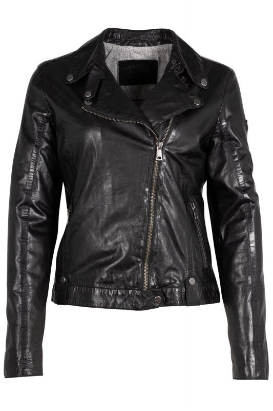Leather jacket MAURITIUS 1101-0681-black