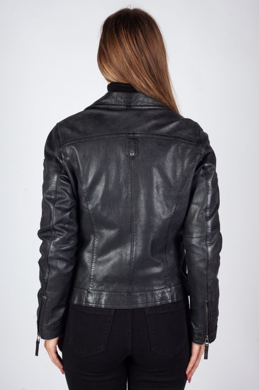 Leather jacket MAURITIUS 1101-0833-black