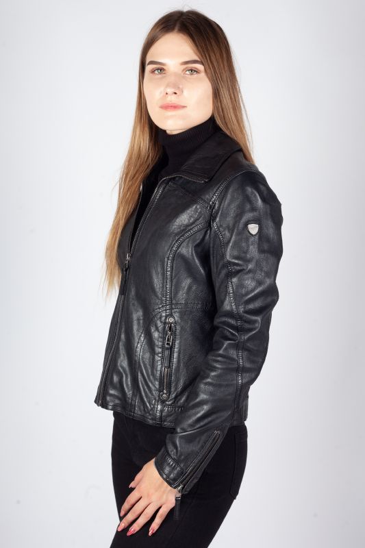 Leather jacket MAURITIUS 1101-0833-black