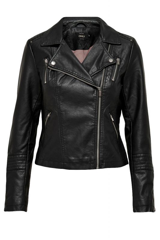 Leather jacket ONLY 15153079-2749871