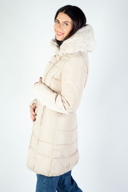 Winter jacket LAURA JO 19042-BEIGE