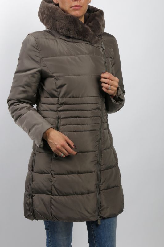 Winter jacket LAURA JO 19042-TAUPE