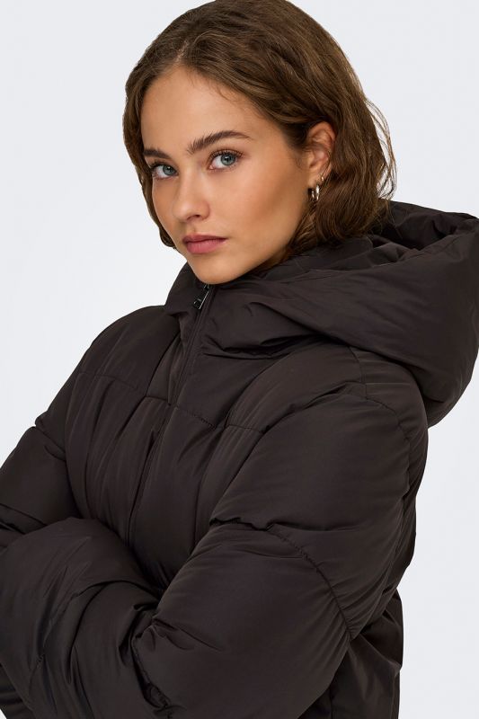 Winter jacket ONLY 15365799-Chocolate-Tor