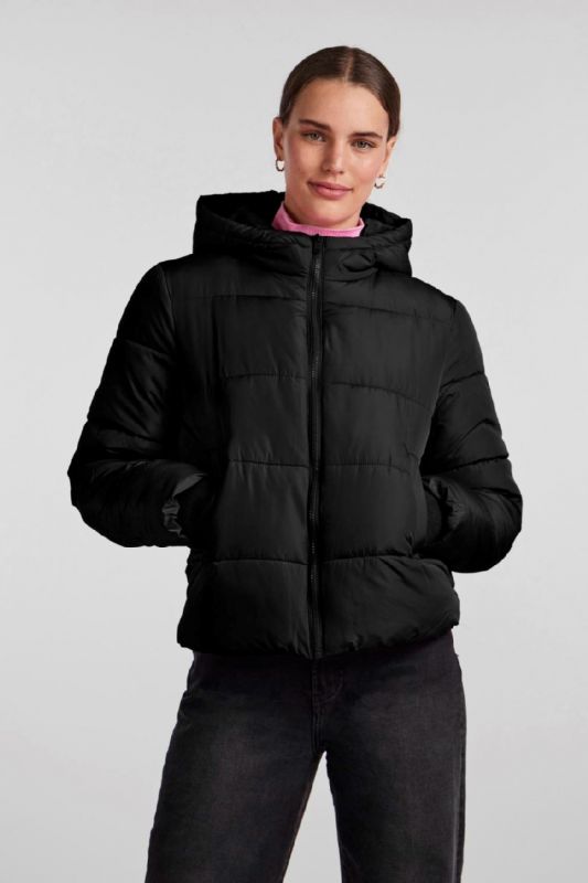 Winter jacket PIECES 17115626-Black