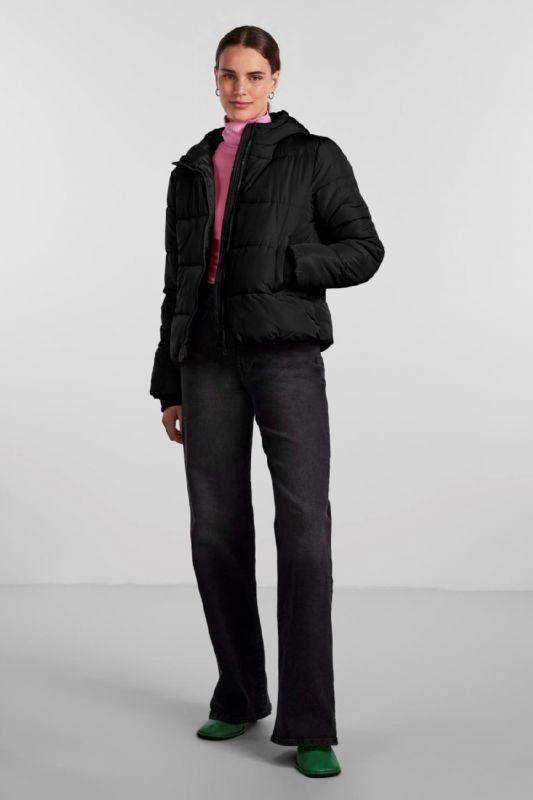 Winter jacket PIECES 17115626-Black