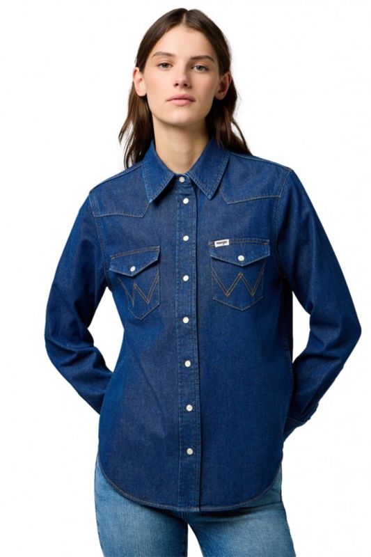 Denim shirt WRANGLER 112373036