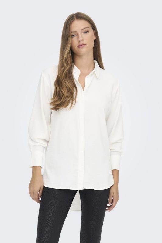 Long-sleeve shirt JACQUELINE DE YONG 15268316-Cloud-Dancer