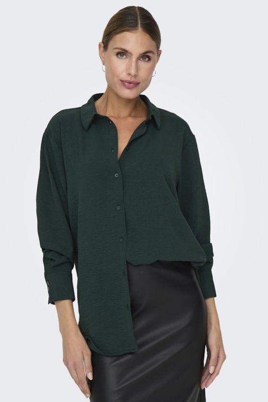 Long-sleeve shirt JACQUELINE DE YONG 15268316-Scarab